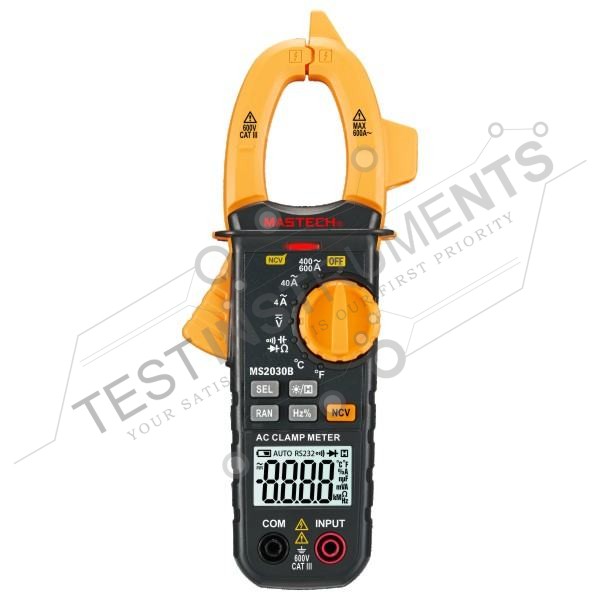 MS2030B Mastech Digital AC Clamp Meter with NCV